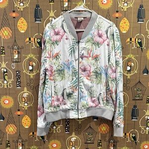 Faherty Multicolor Floral Bomber Jacket